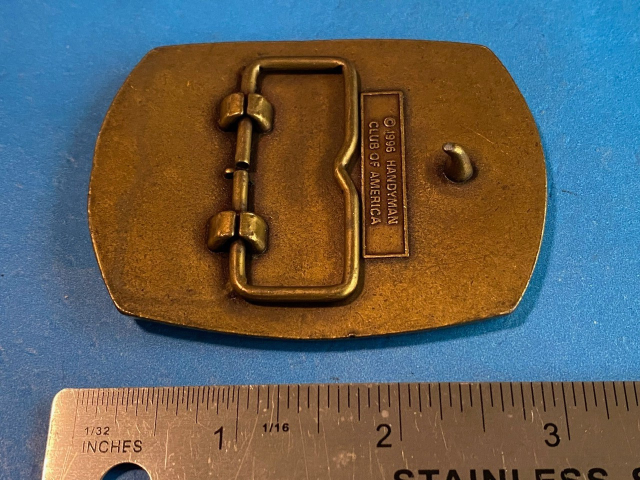 Handyman Jack of all trades carpenter builder plumber electrician Belt Buckle