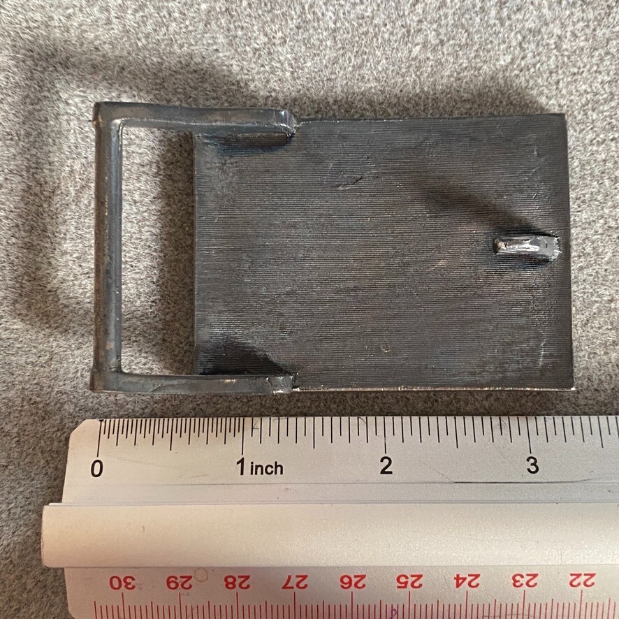Burlington Northern Railroad Engine Belt Buckle Pewter Finish CBO NP SPS GN