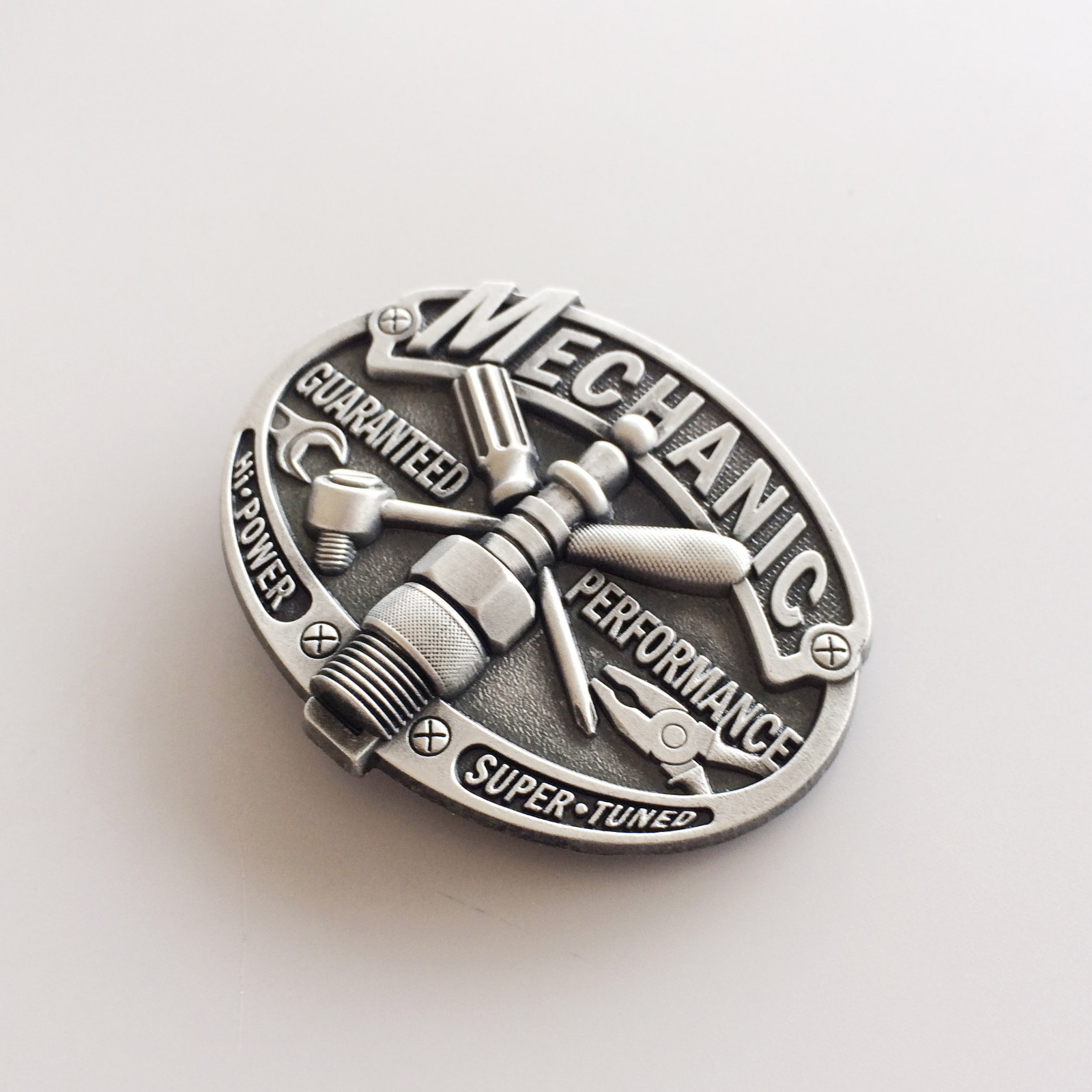 Vintage Style Mechanic Trades Tradesman Belt Buckle Gurtelschnalle also US Stock