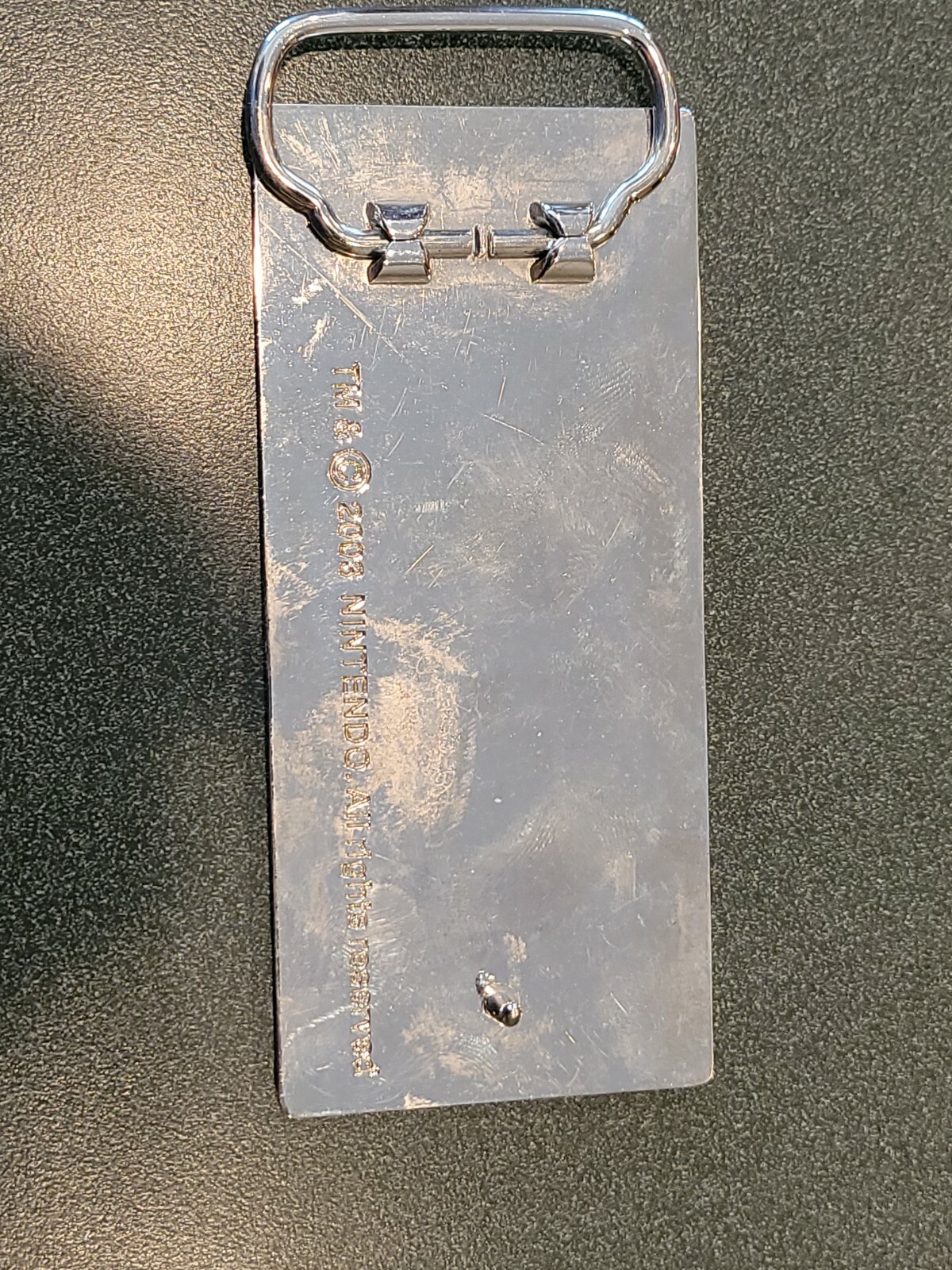 Nintendo Controller Belt Buckle 2008