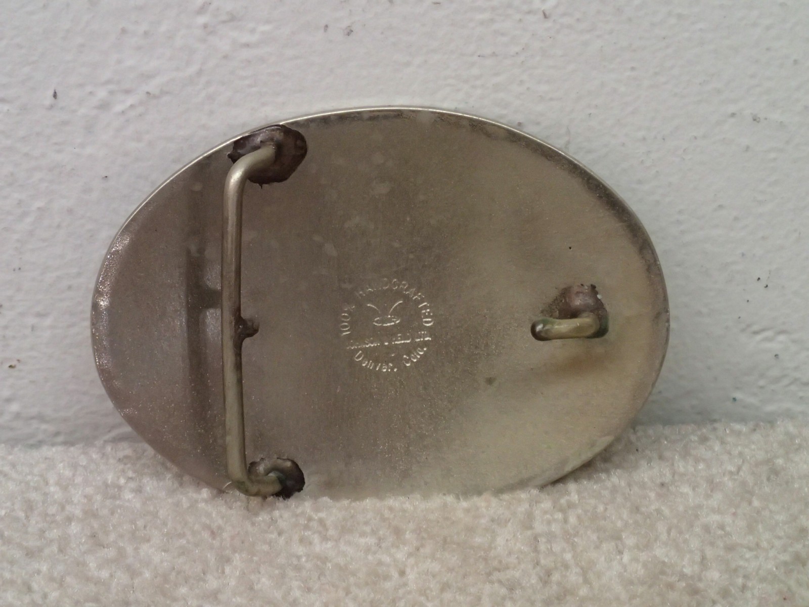 Johnson & Held Vintage Wild Bills Belt Buckle Handcrafted Denver CO