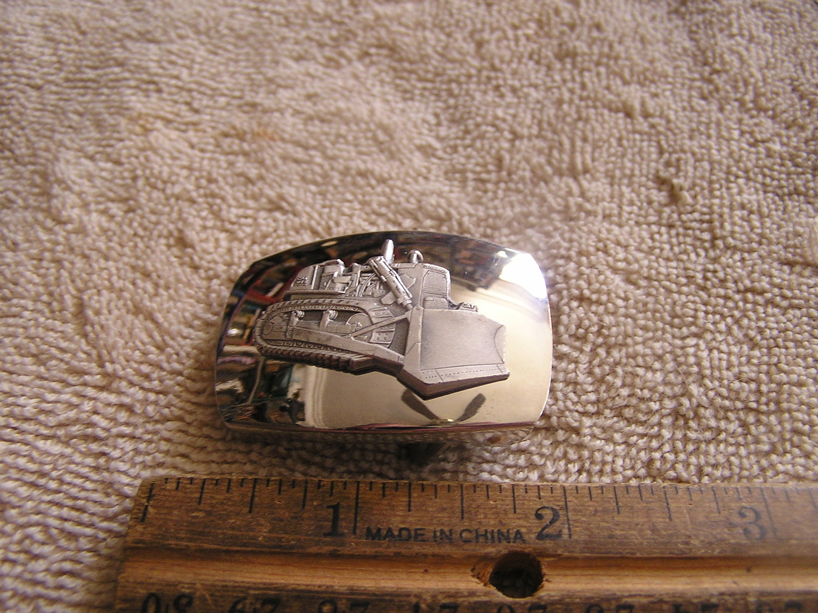 Vintage CAT Belt Buckle