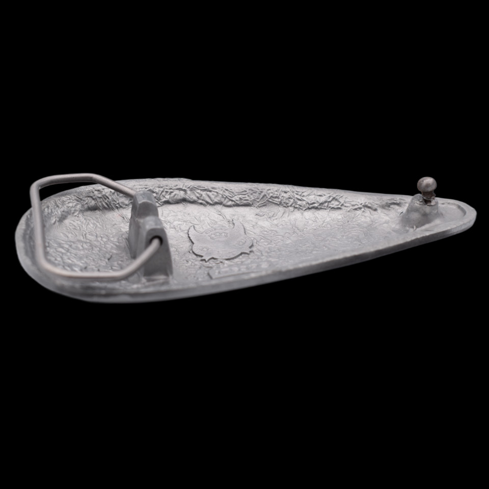 Motorcycle Gas Tank Flames Chopper Biker Belt Buckle