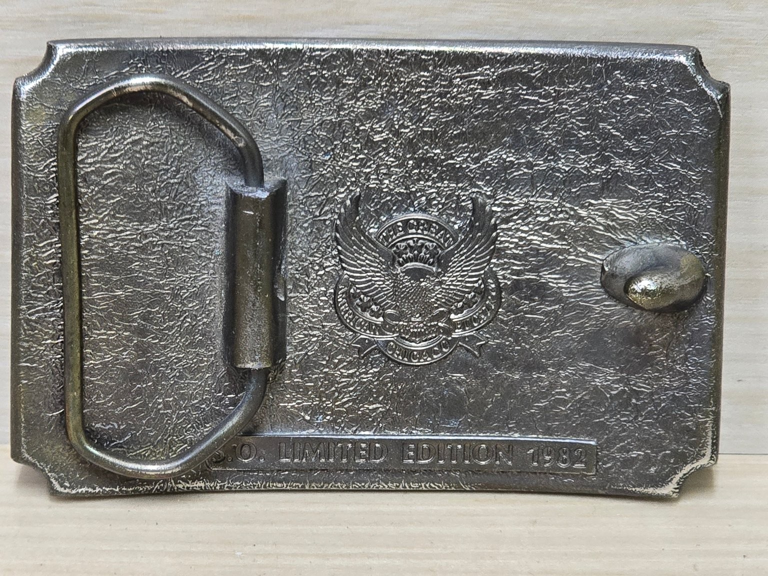 Vintage Southern Outdoors Magazine Belt Buckle Antique Bronze Limited