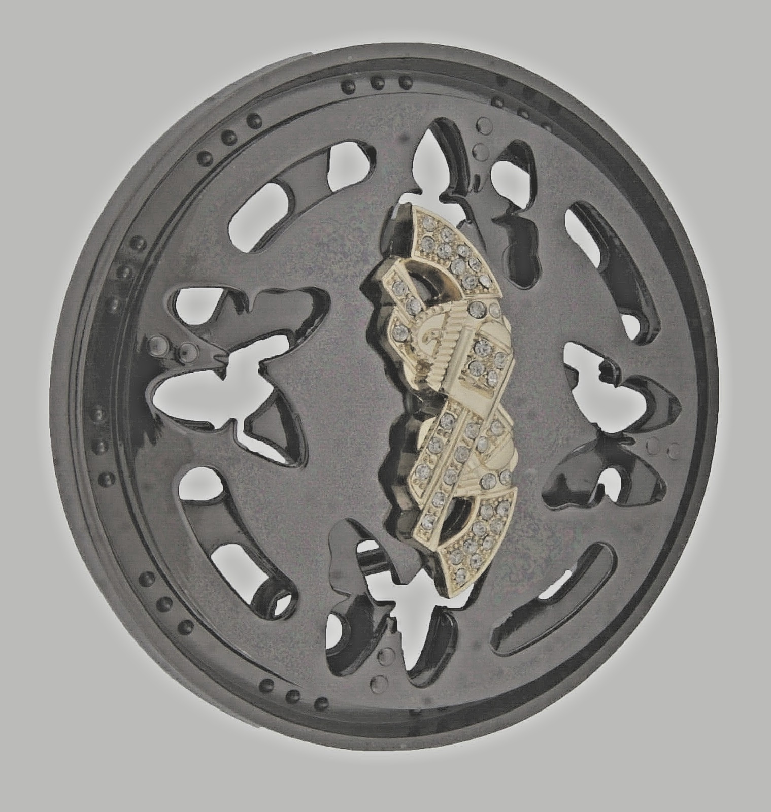 Gun Belt Buckles Vintage Spinners Gold Gunmetal Men Women Western Rodeo Cowboy