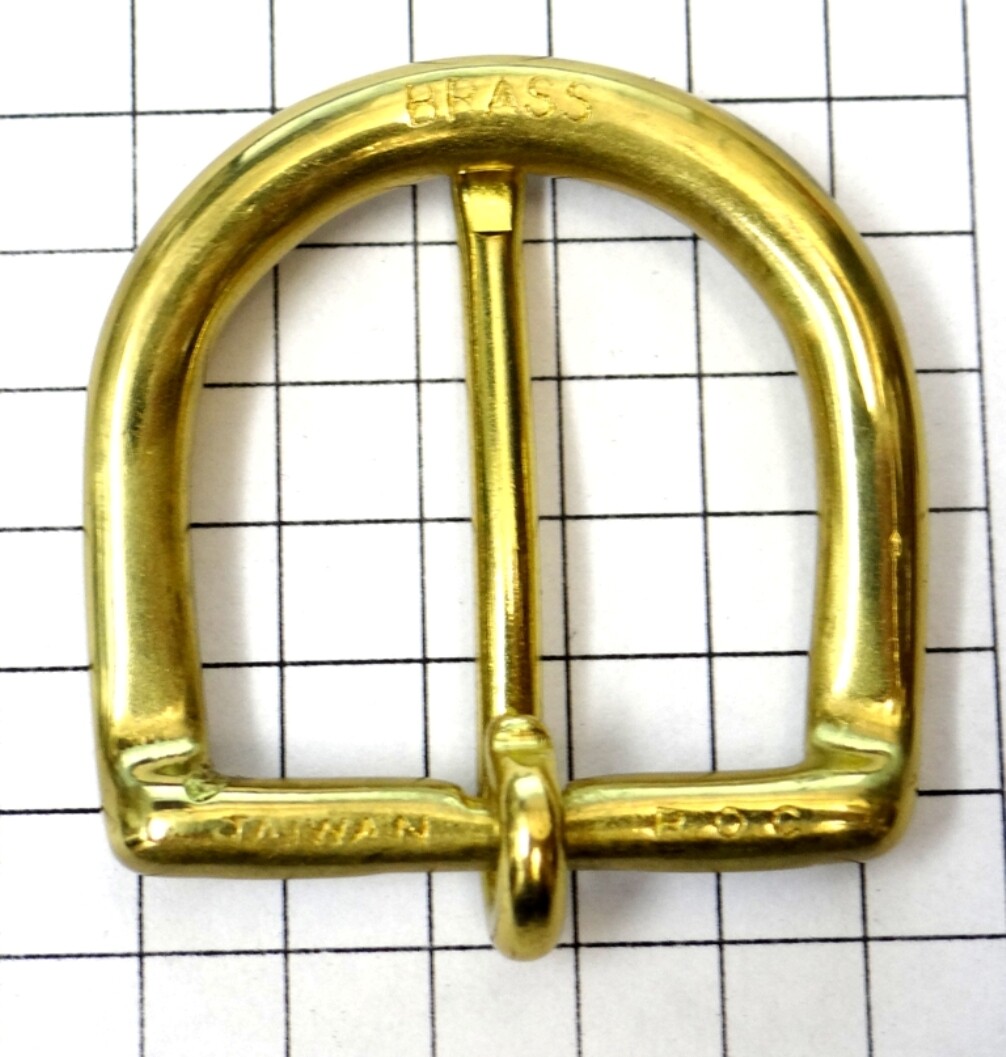 Solid Brass Belt Buckle – New – Fits 1&Prime; Wide Belt