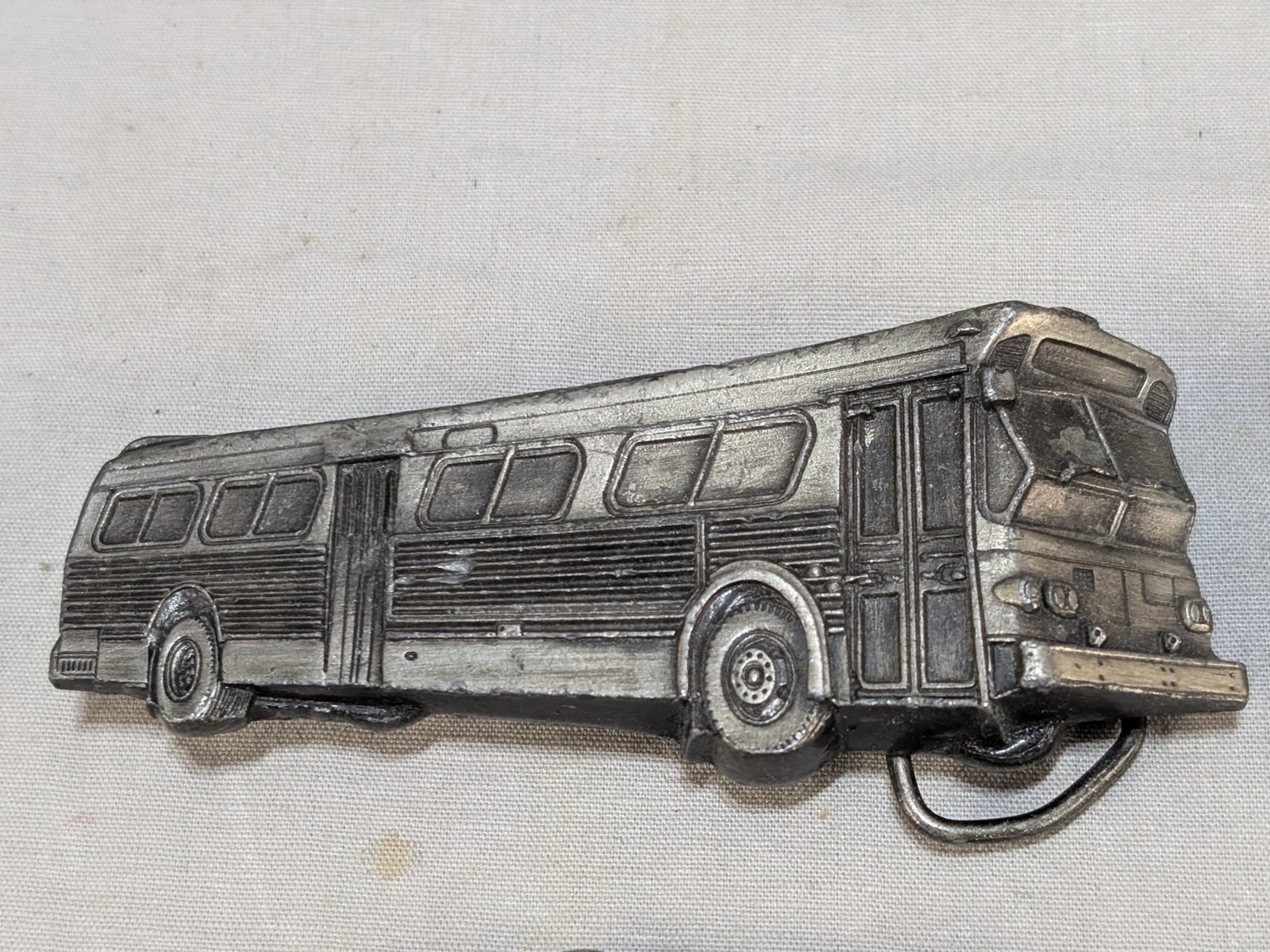 4 Retro Vtg Transportation Bus Belt Buckles. Bergomot Great American Buckle Co.