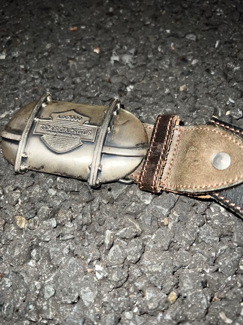 Harley-Davidson Japan Belt Buckle Limited to 2000 Time Capsule A.D.2000