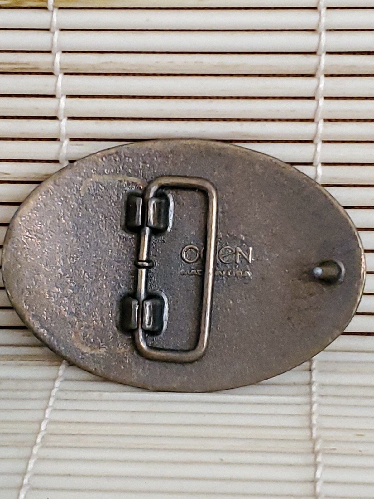 Vintage RAM Belt Buckle By Oden – Made In USA – 2-3/4”x 2”