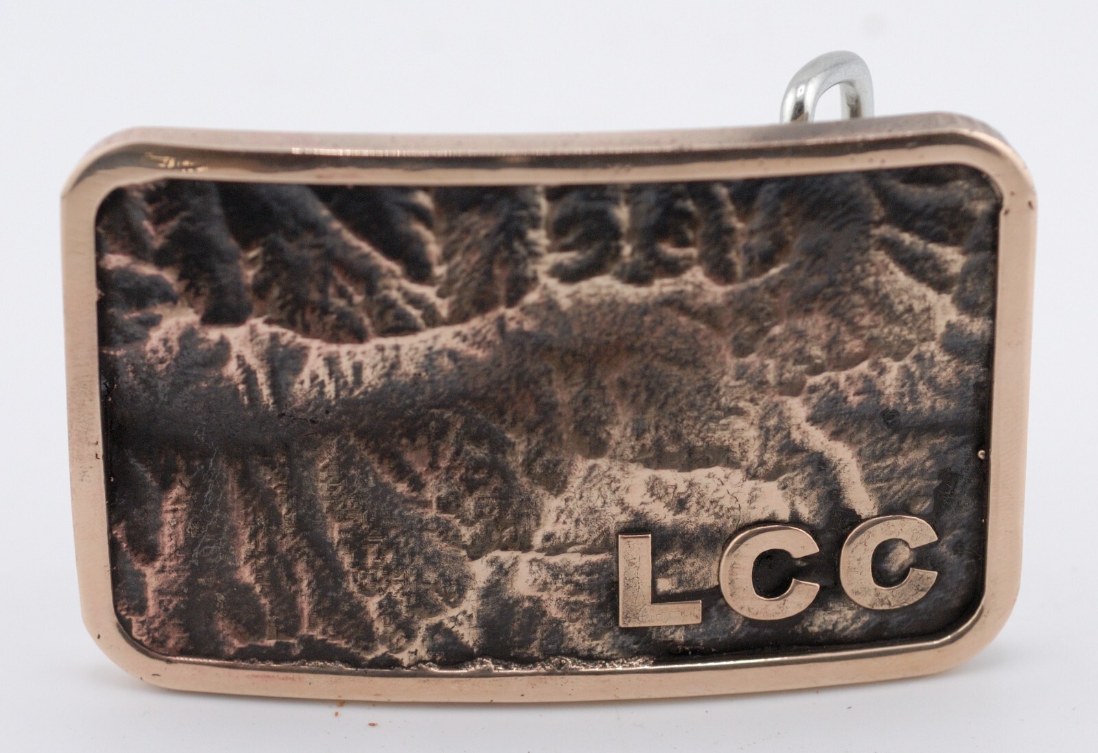 Little Cottonwood Canyon Topographic Belt Buckle | Hand Poured Bronze | 3D Map