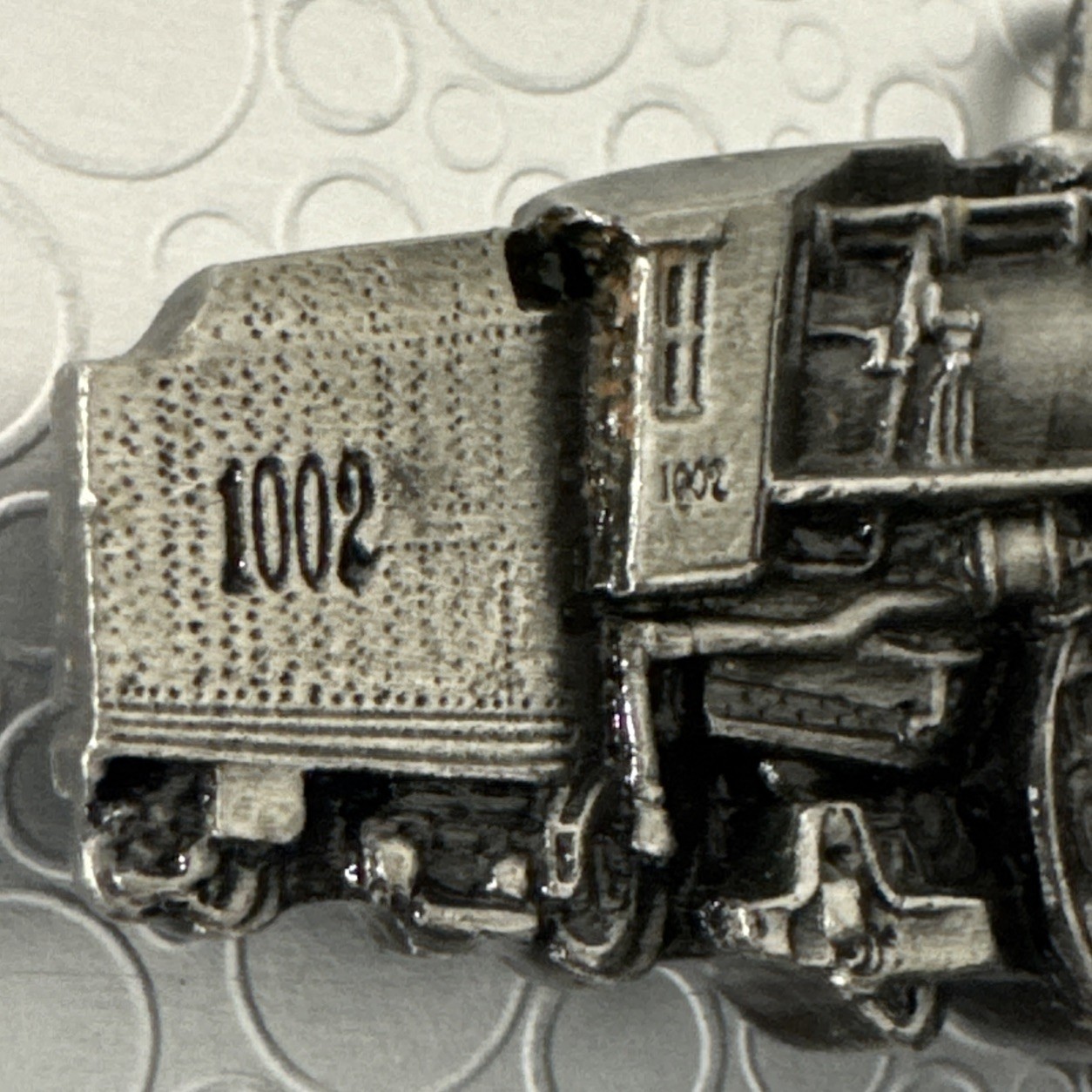 Vintage 1978 Bergamot Brass Works Locomotive Train Belt Buckle 1002 K-39
