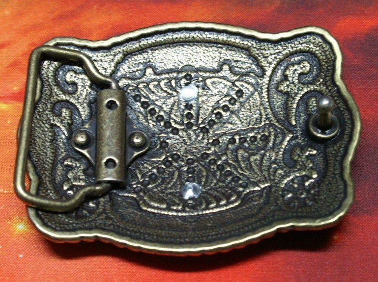 Letter S Initial Belt Buckle New Metal Western Style A110