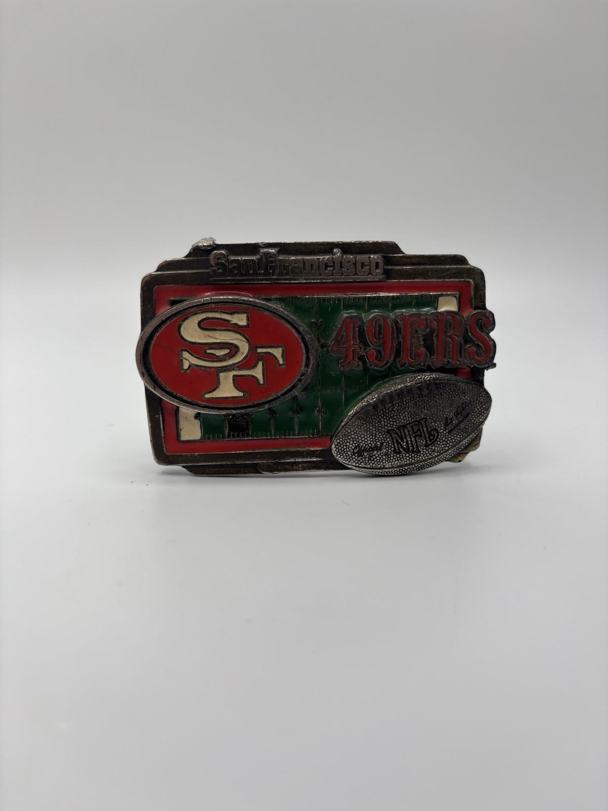 Great American Products San Francisco 49ers Belt Buckle – Officially Licensed