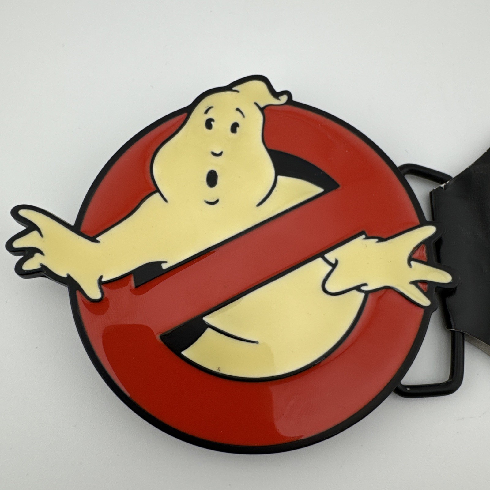 Ghostbusters Logo 25th Anniversary Glow In The Dark Belt Buckle 2009 NewWith Tag