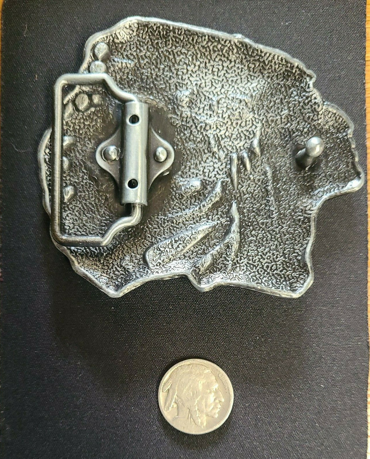 Belt Buckle Native American Chief Head Western Indian Metal Fashion