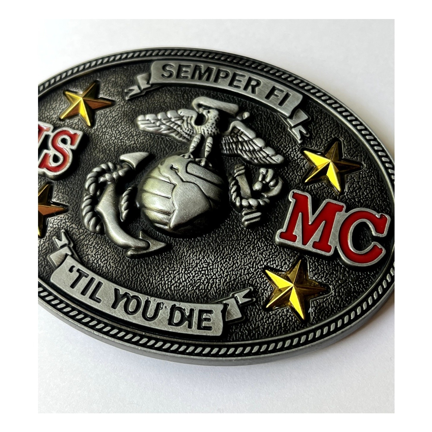 USMC Semper Fi Marines Belt Buckle