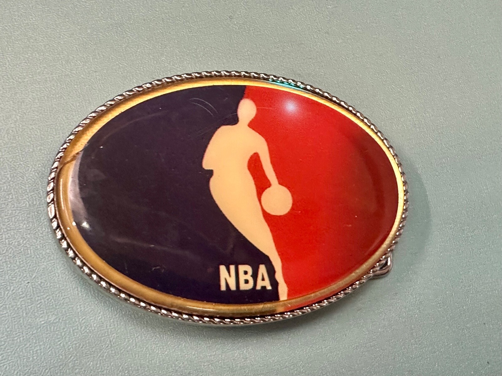 NBA Basketball Player Led Light Flashing Belt Buckle W/ Fresh Battery!