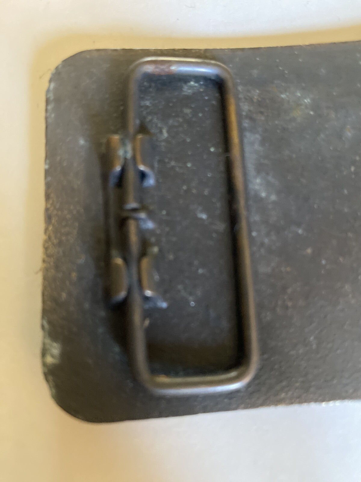 Belt Buckle Vintage Brass (I Dig Coal ) Unmarked