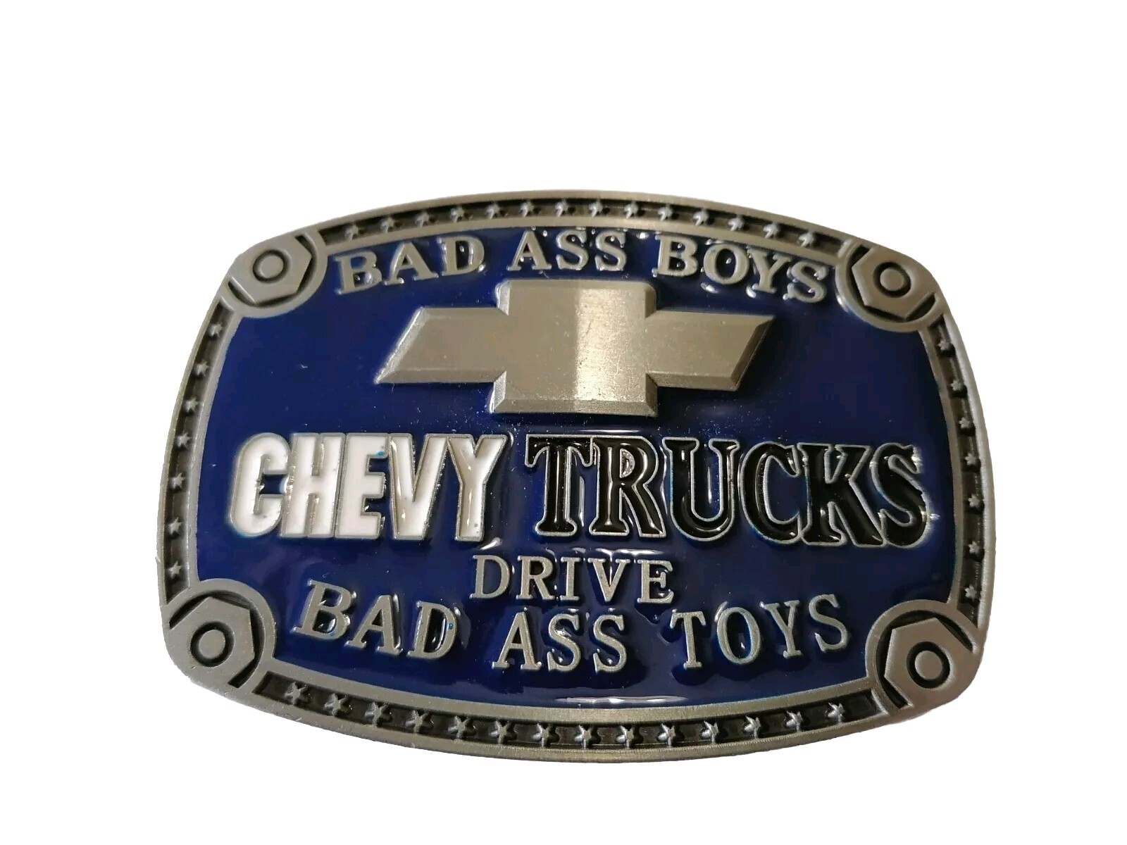 New Chevy trucks bad boys belt buckle