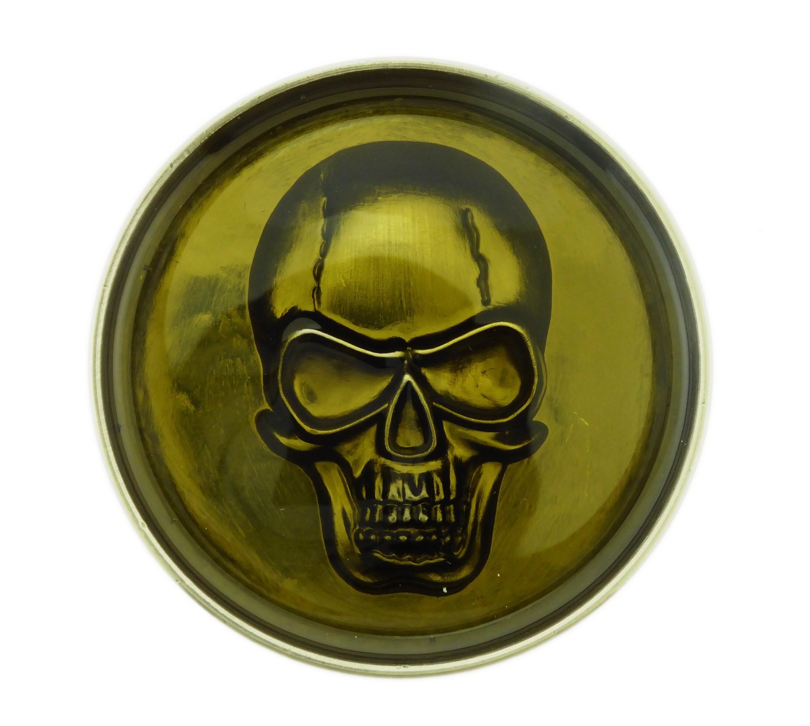 Mens Womens Skull Belt Buckle Pirate Metal Hip Hop Rock Gothic Halloween Costume
