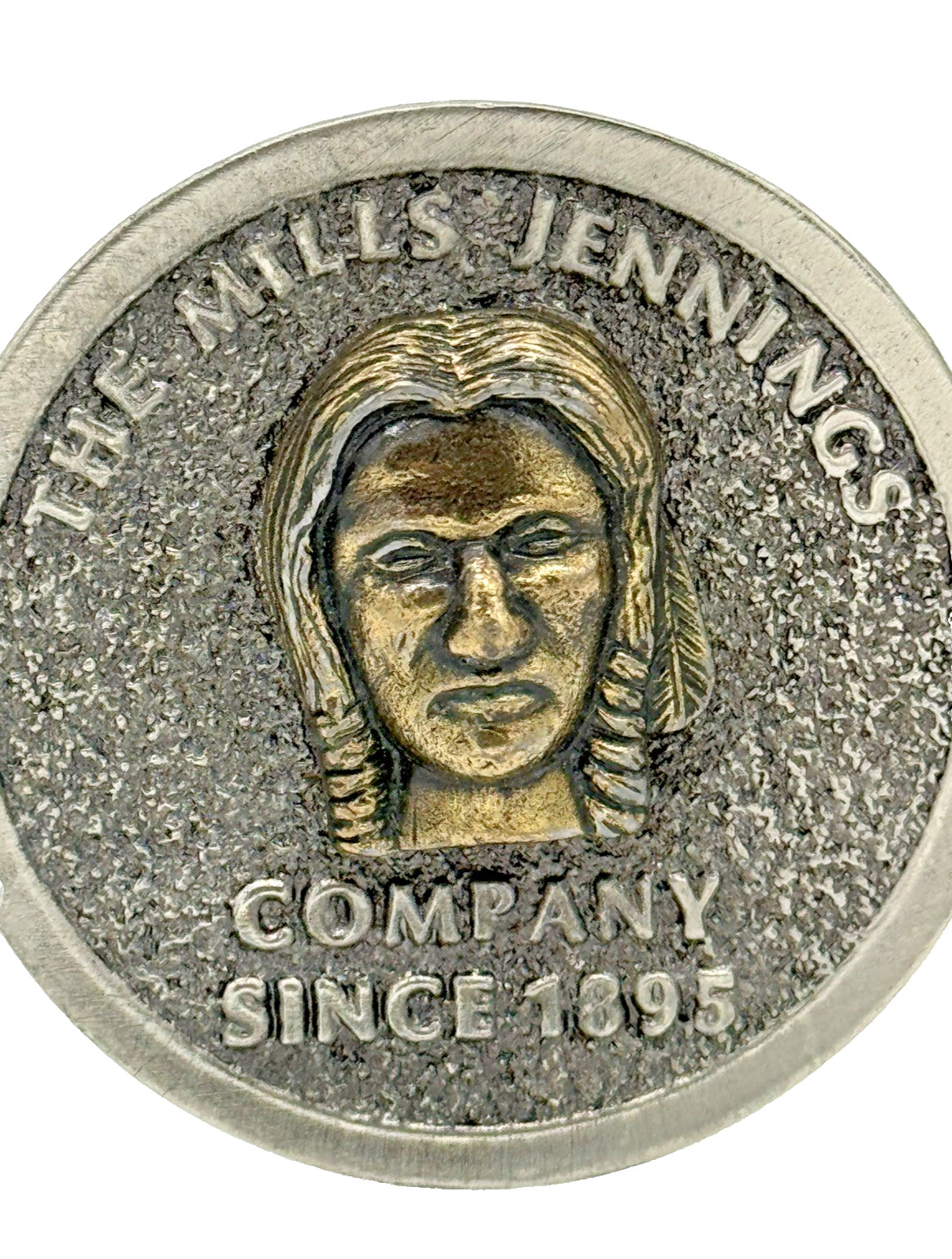 Mills Jennings Co. Since 1895 Limited Edition Metal Belt Buckle Collectible