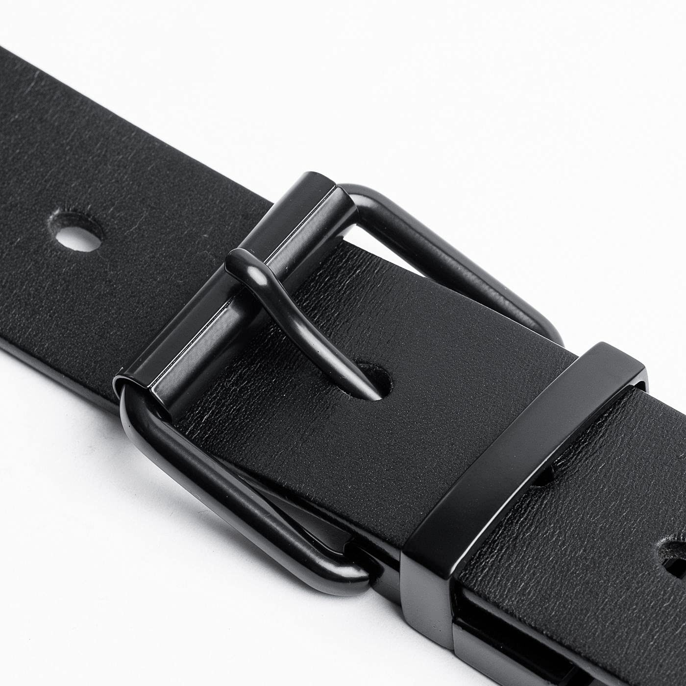 DJCAIZYY 1.5&Prime;(38mm-40mm) Belt Buckle Reversible Replacement 1.5&Prime;, Black