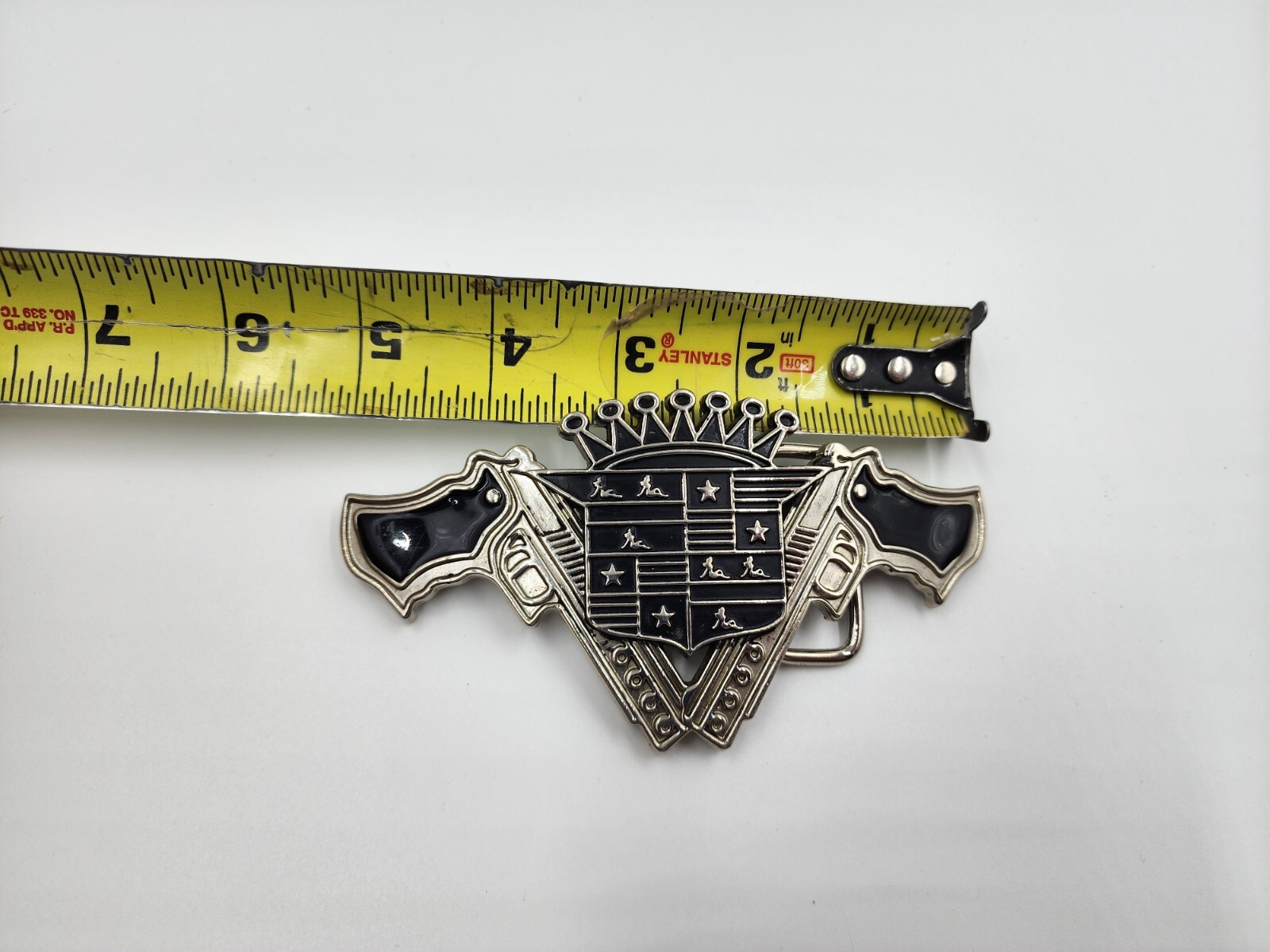 DOUBLE REVOLVER THEME BELT BUCKLE – 187 INC