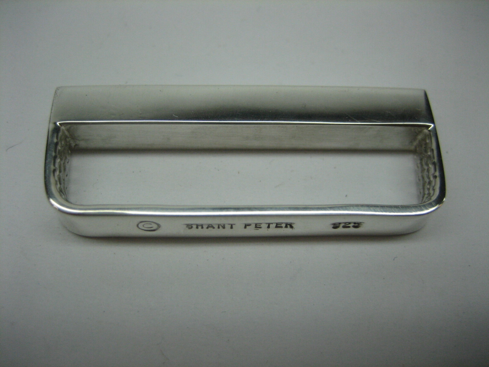 STERLING SILVER 925 LOOP ONLY, FOR 1&Prime; 1-1/8&Prime; 1-1/4&Prime; 1-3/8&Prime; 1-1/2&Prime; BELTS