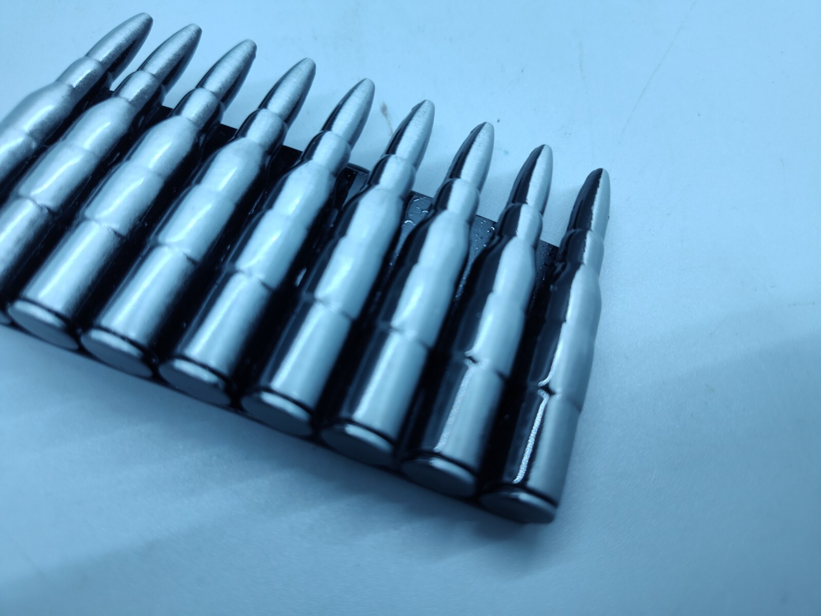 Bullet Ammo Belt Buckle 9 Bullets 2 1/2&Prime; X 4&Prime; Black 1 3/4&Prime; Belt Width
