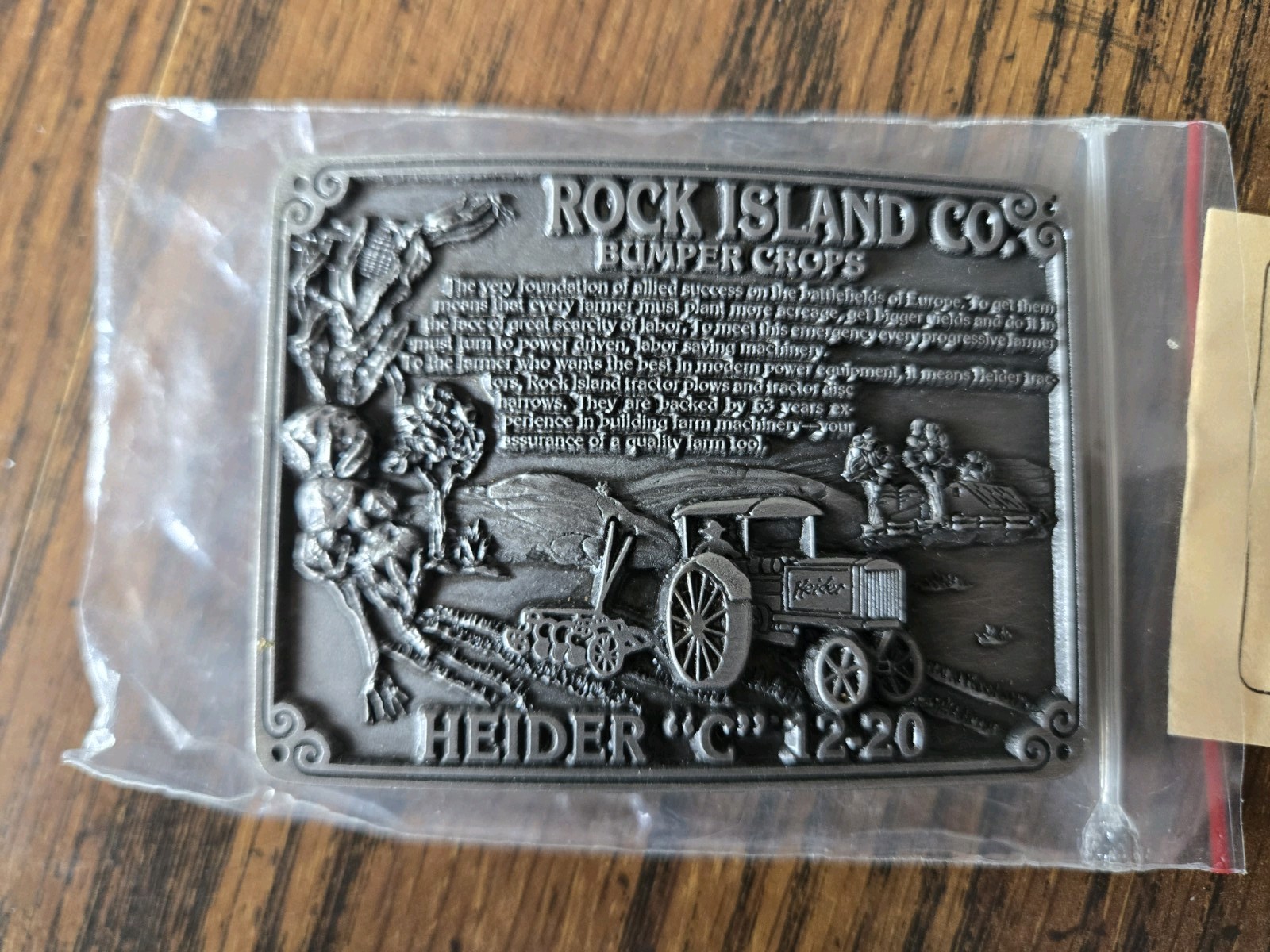 Farmll Heider C 12-20 Belt Buckle
