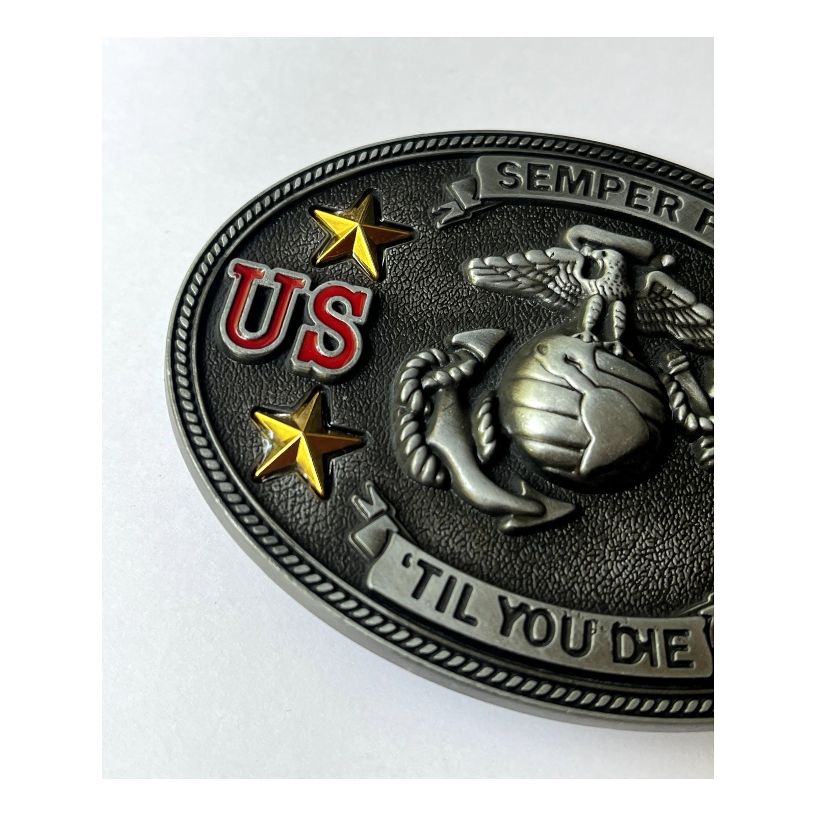 USMC Semper Fi Marines Belt Buckle