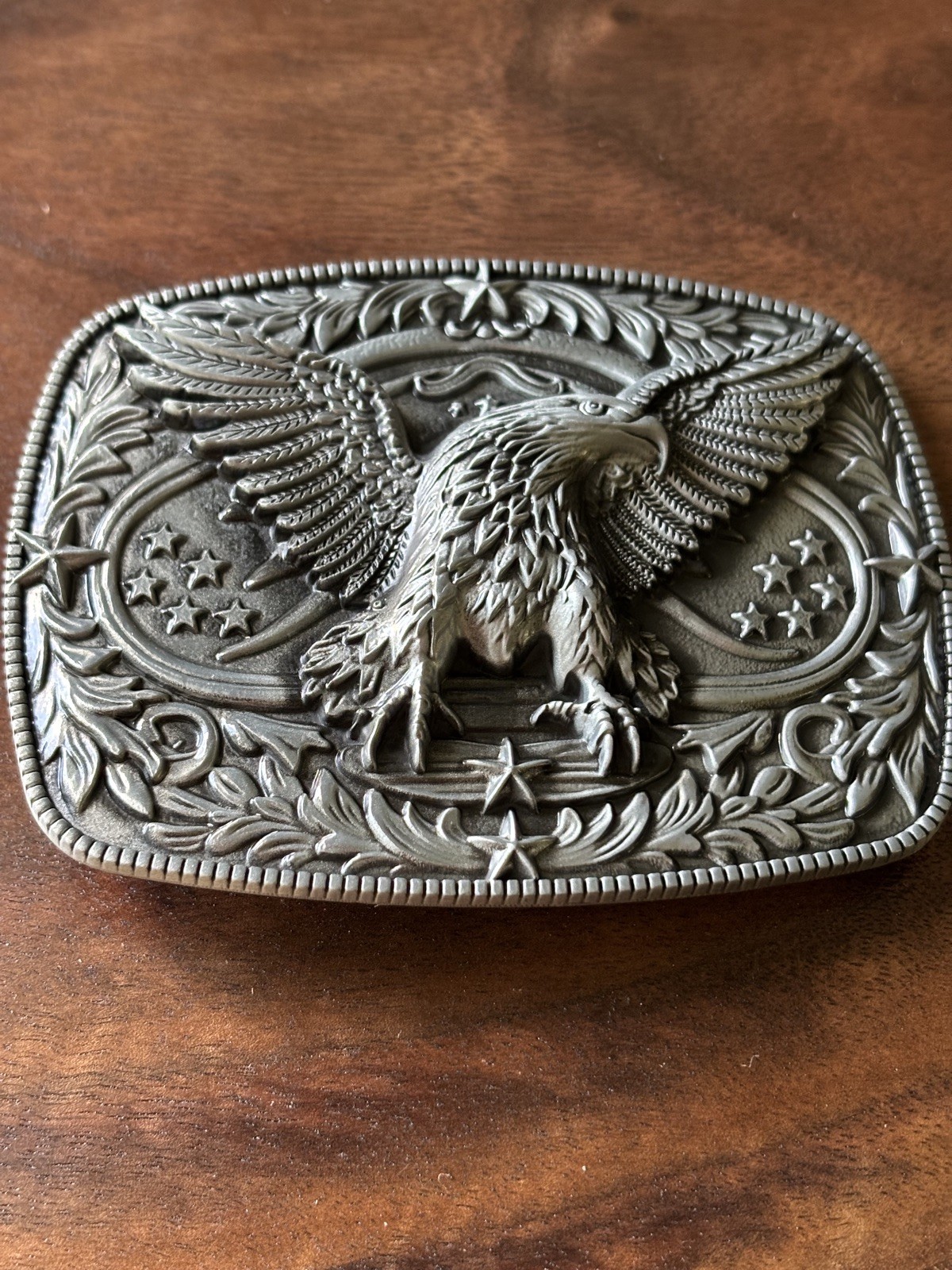 AMERICAN EAGLE Belt Buckle Metal Zinc Alloy Vintage Men Fashion Western Premium
