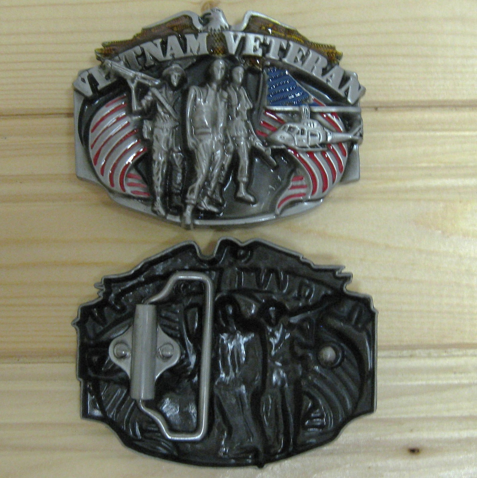 Vietnam Veteran belt buckle