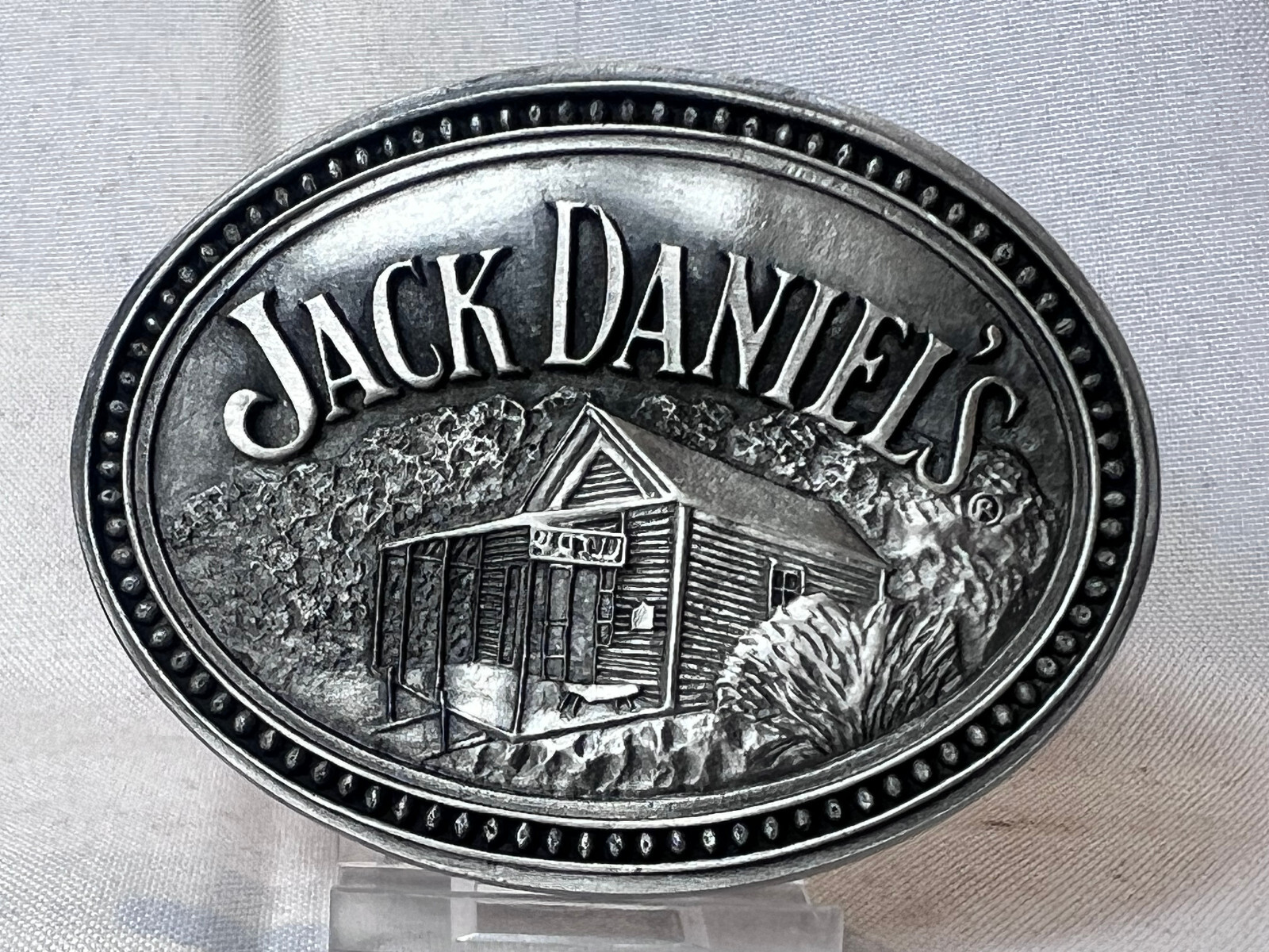 2006 Jack Daniels Belt Buckle Mr. Jack&rsquo;s Office Tennessee Whiskey In Box