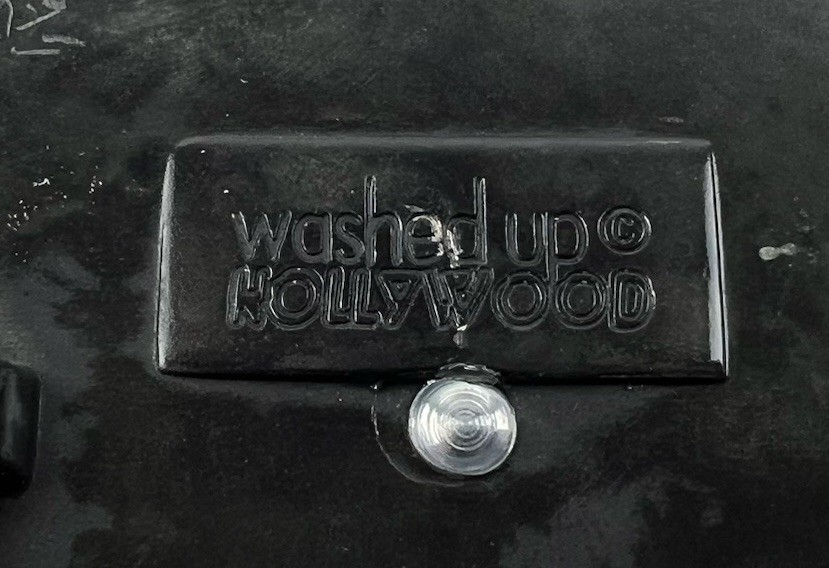 Washed Up Hollywood 1.75&Prime; Lion Fleur Heraldic Pewter Brass 065PB WUH Belt Buckle