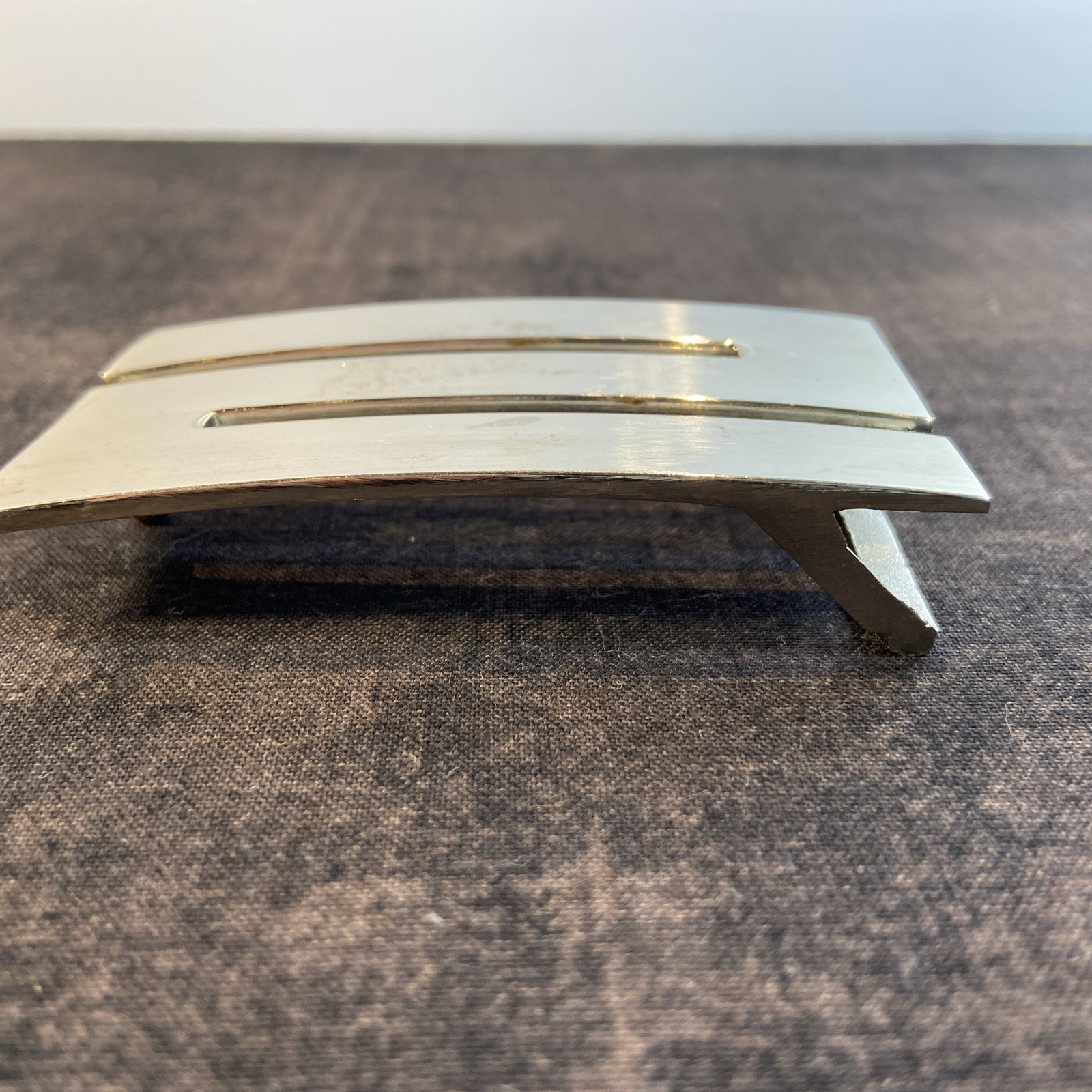 Silver Tone Belt Buckle