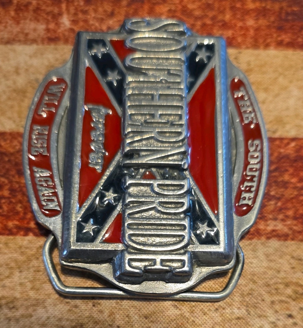 Southern Pride Belt Buckle Brew City Collectibles Western Novelty Buckle
