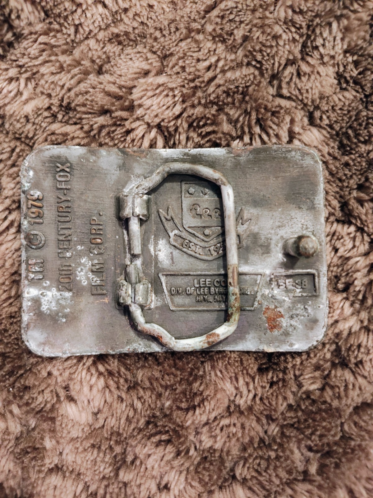 This Is A Well-loved 1979 Star Wars Belt Buckle. Made
