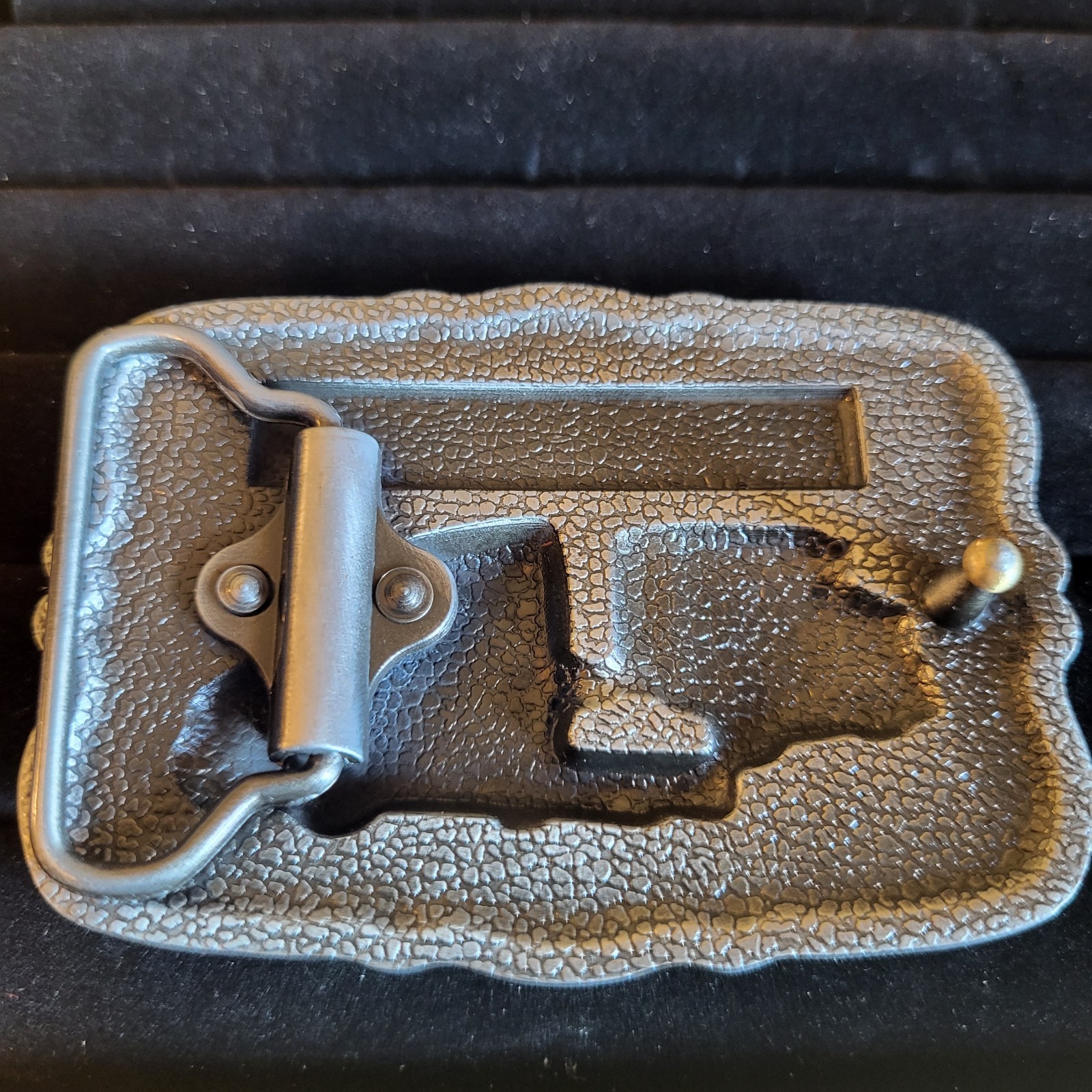 Kenworth Belt Buckle Pewter Finish Trucker Transportation Diesel Biker