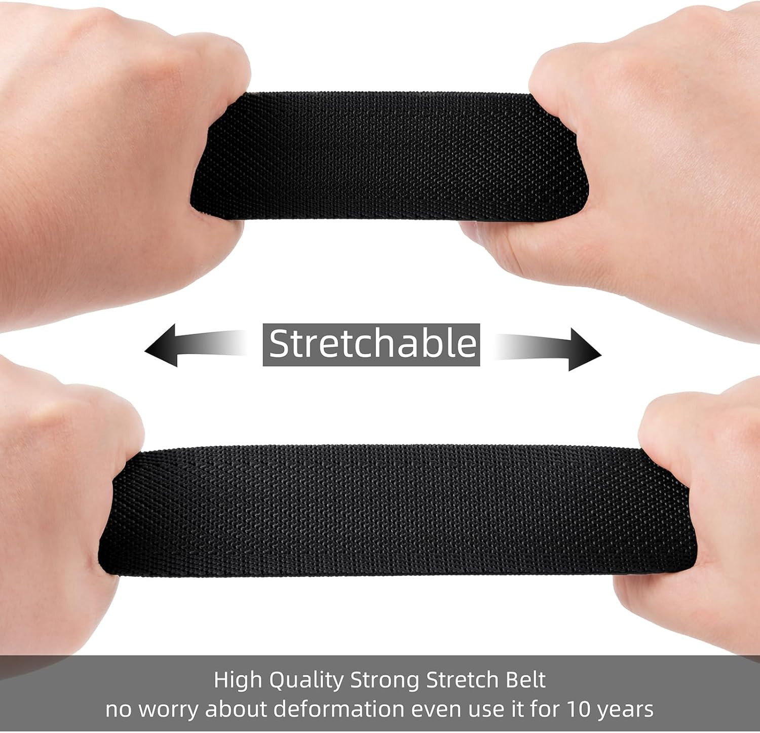 Auto Lock Ratchet Belt for Men | Elegant Dressing Belt Buckle | 1.5&Prime; Wide Elasti