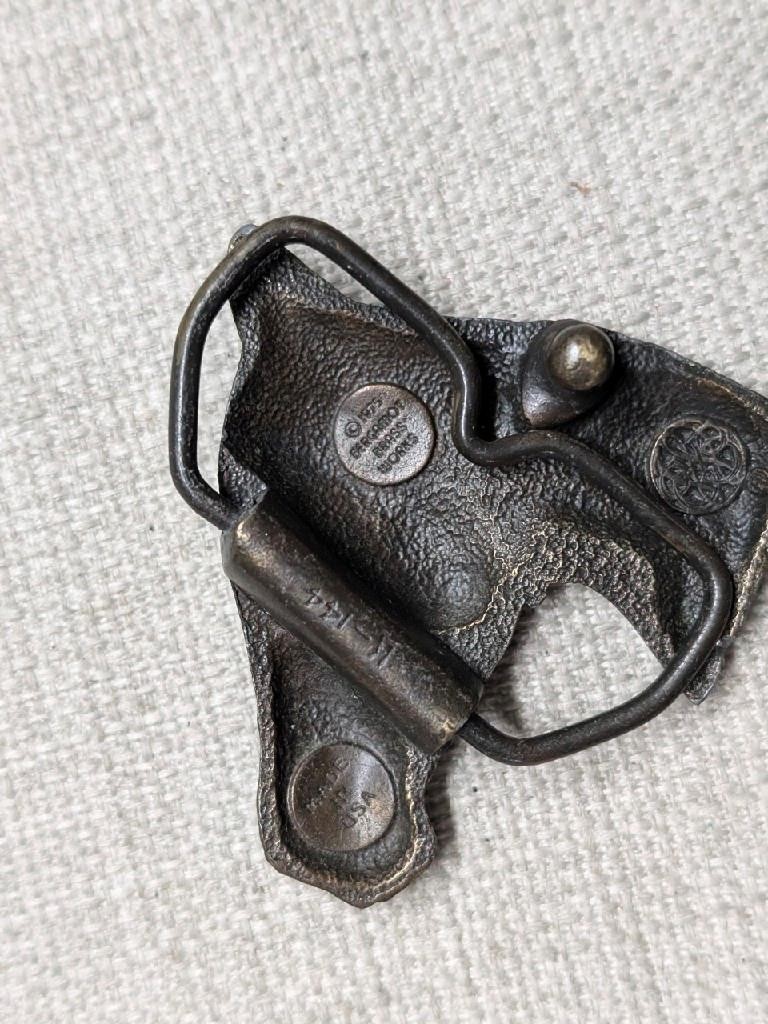 vintage 1970s belt buckle HORSE HEAD equestrian SOLID BRASS cowboy WESTERN rodeo