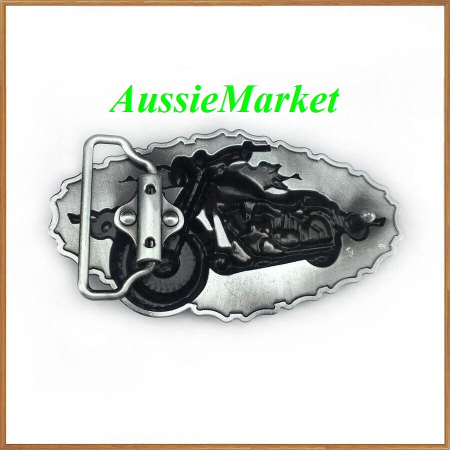 1 x belt buckle mens ladies motorbike motorcycle bikie biker motor bike chain