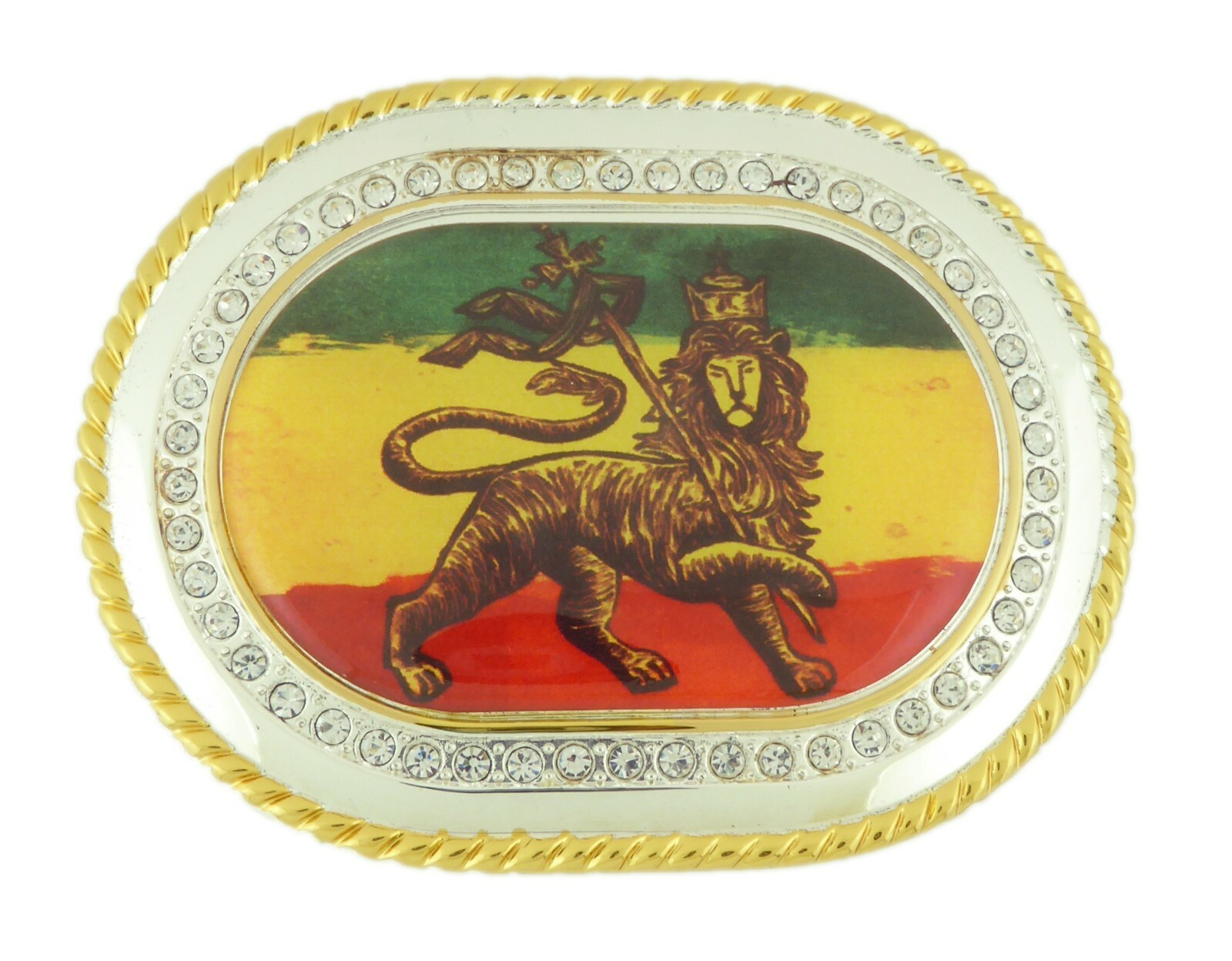 10 PCS Wholesale LOT Rastafarian Belt Buckle Marijuana Leaf Lion of Judah Reggae