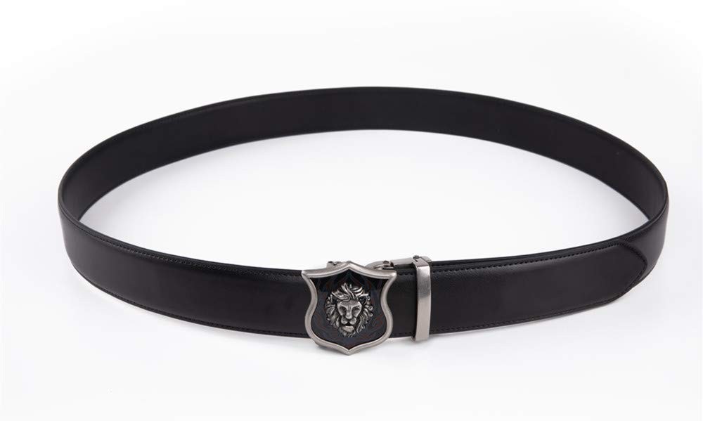 Ratchet Belt for Men Leather Dress Belts with 36/38(34-36waist), Black2082