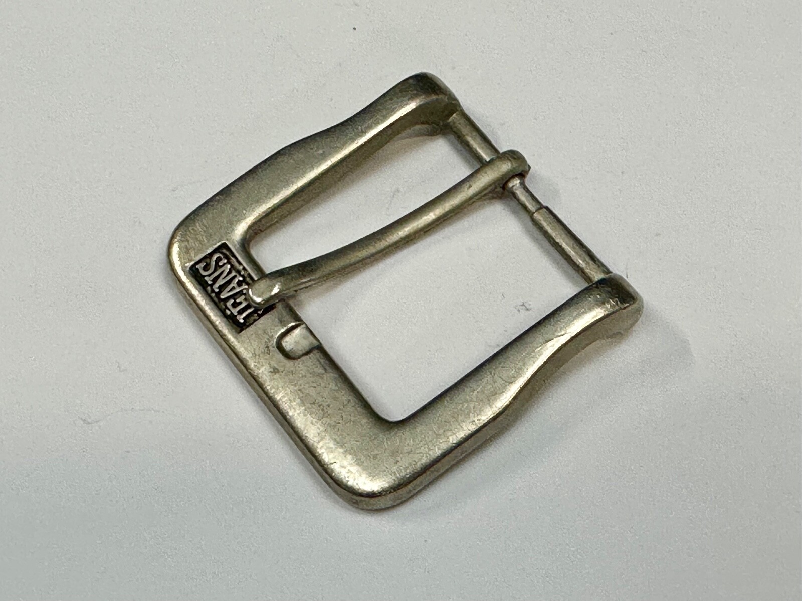 Jeans Brand Silver Tone Replacement Dress Belt Buckle
