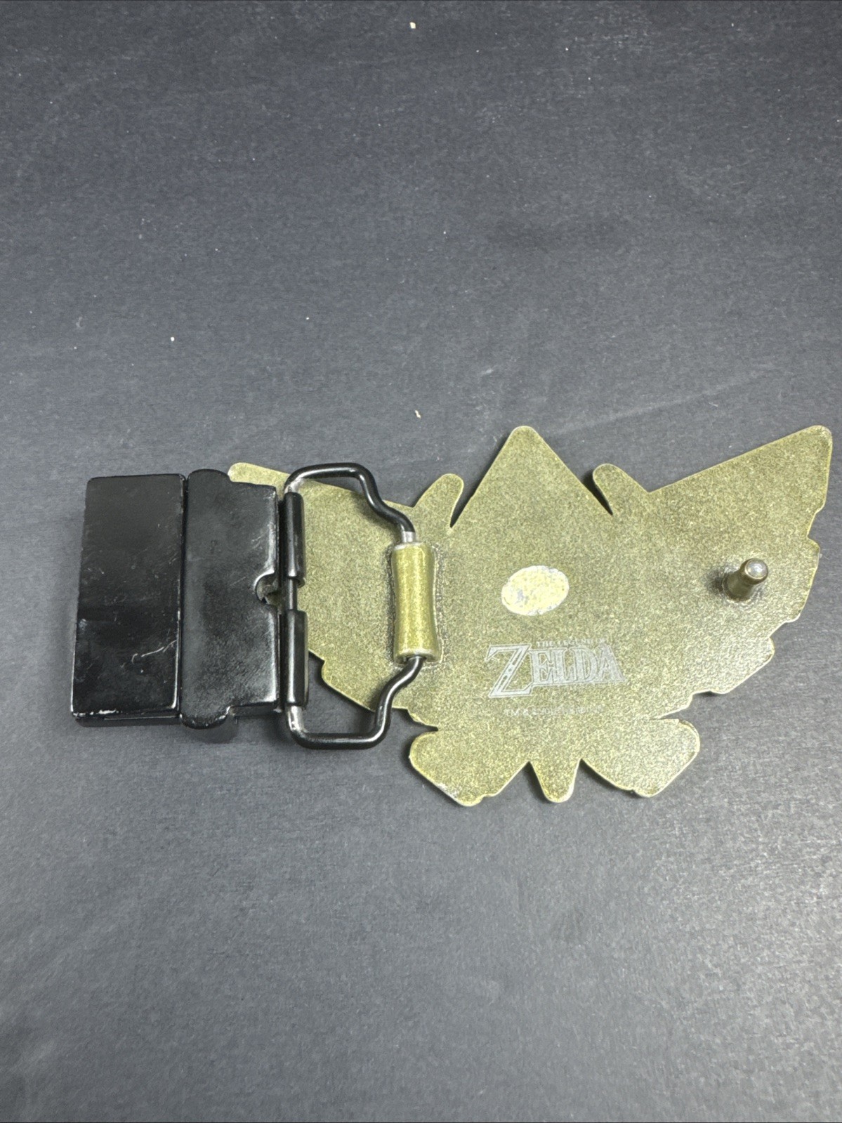 The Legend Of Zelda Belt Buckle Nintendo Gold 2016 Rare