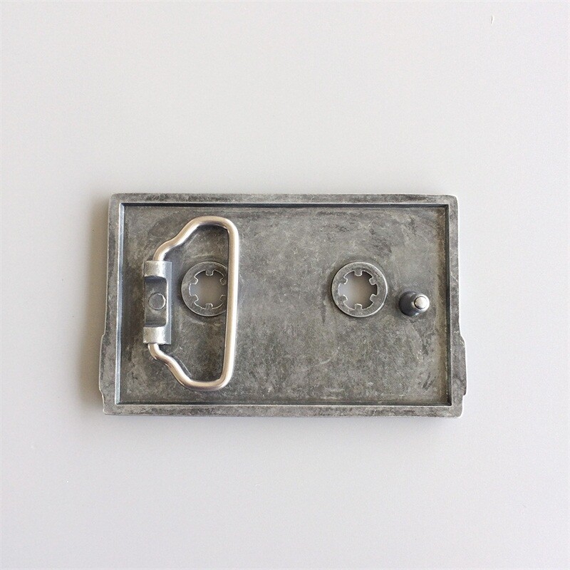 Vintage Rock Cassette Tape Music Belt Buckle Gurtelschnalle also Stock in US