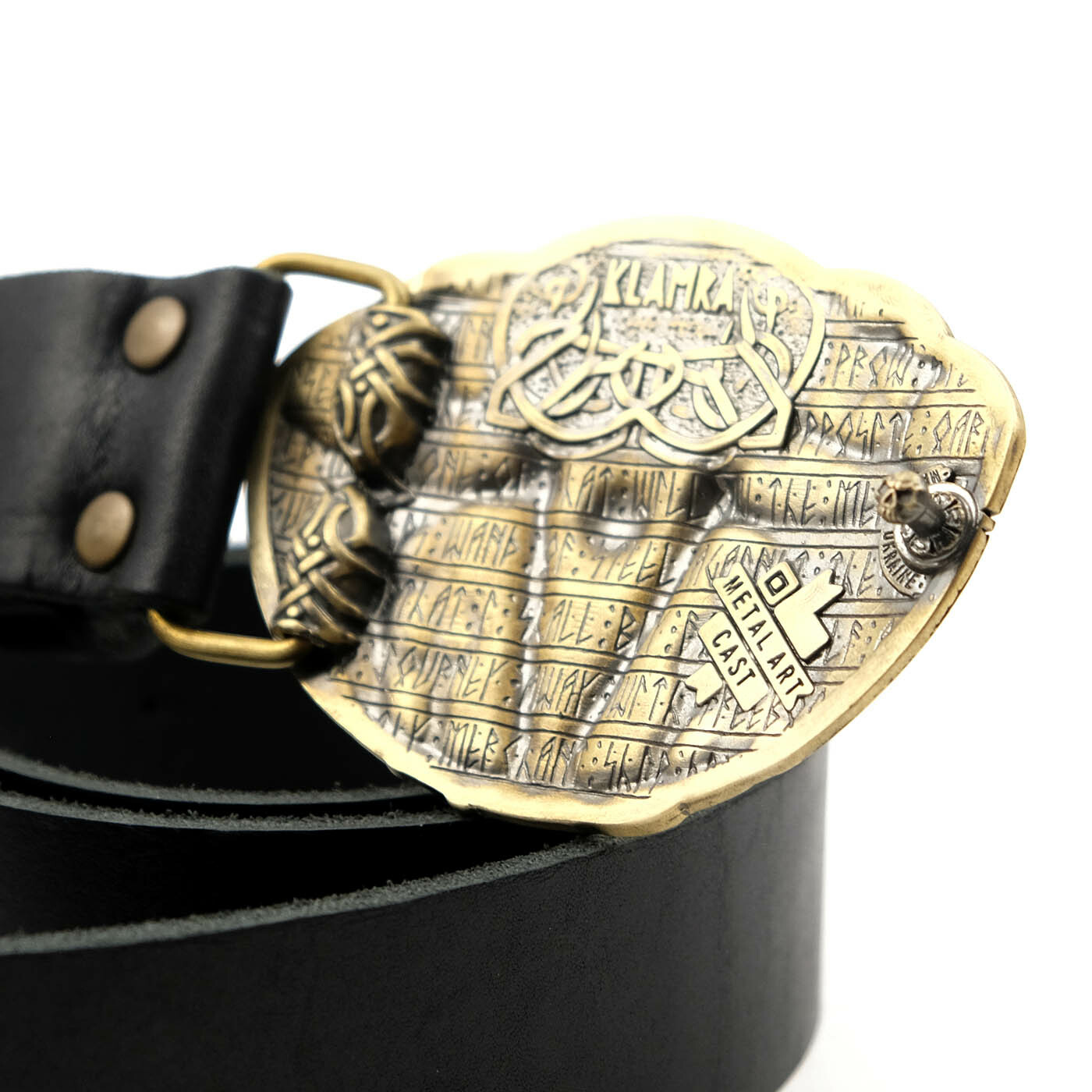 Tiwaz belt buckle, Old Norse Scandinavian Nordic Celtic Viking Pagan TYR runic