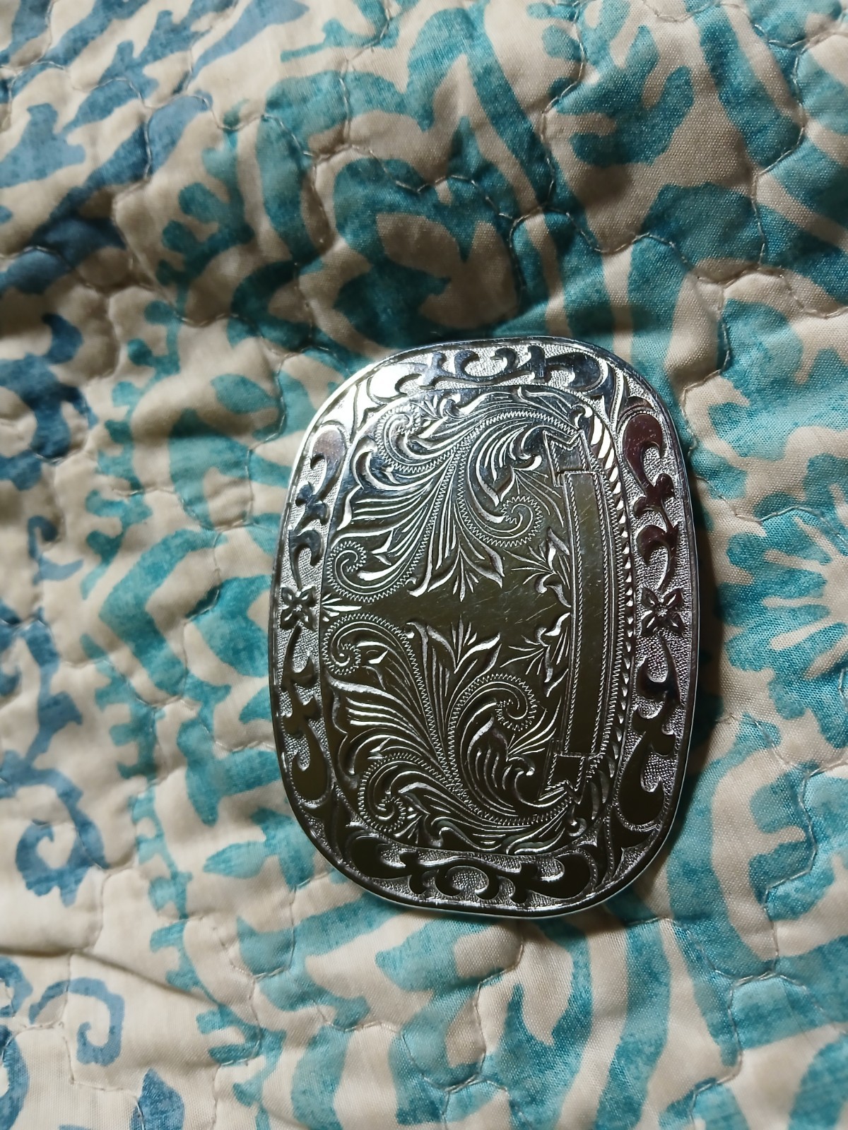 Silver belt buckle mens/womens