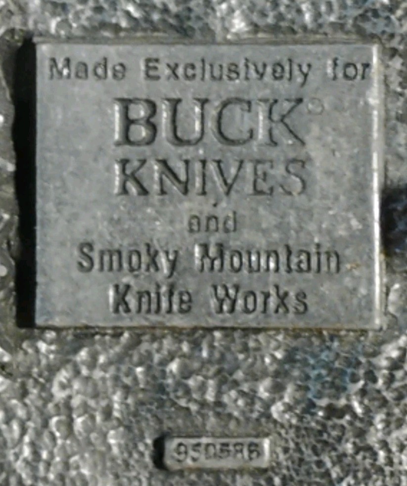 Vintage Buck Knife Belt Buckle – Four Generations of Knife Makers Smoky Mountain